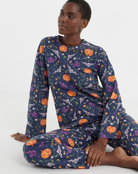 Pretty Secrets Halloween Printed Pyjama Set