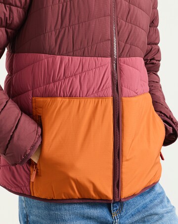 Fatface Erica Puffer Colour Block