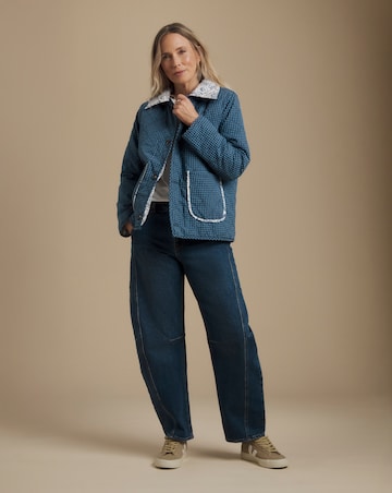 Julipa Printed Pure Cotton Reversible Jacket