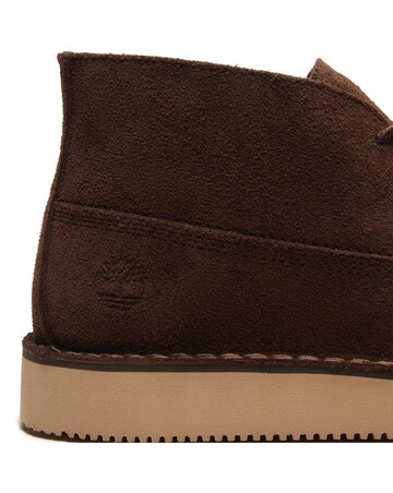 Timberland Millcraft Suede Mid Lace Up Boot - Dark Brown