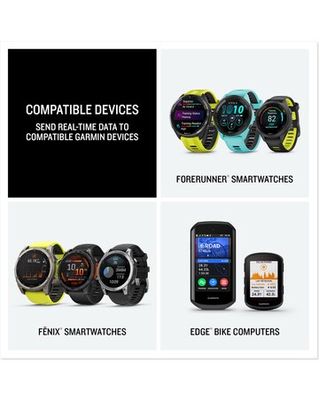Garmin HRM 600 Heart Rate Monitor - Black, XS/S