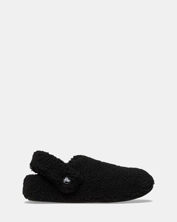 Croc Black Classic Cozzzy Slipper - Standard Fit