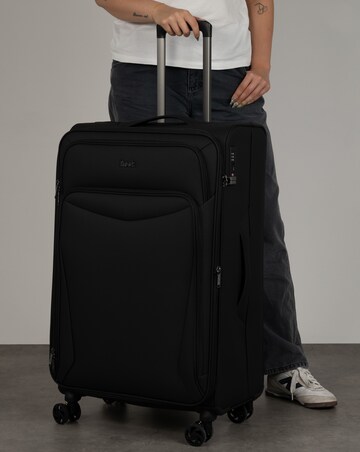 Rock Luggage Vitality 3pc Softshell Suitcase Set