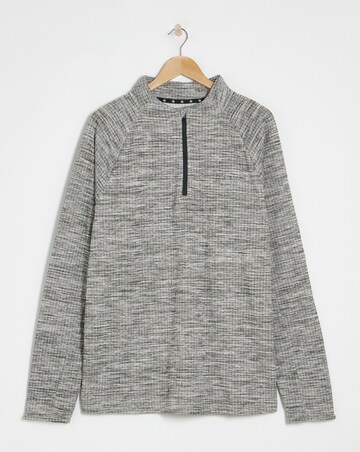 Active Grid Fleece Lined Track Top