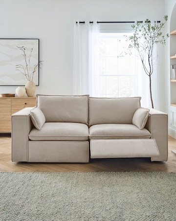 Campbell 2 Seater Power Recliner Sofa