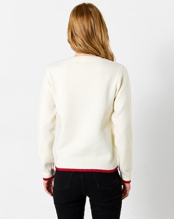Joe Browns Darcie Dachshund Embroidered Jumper
