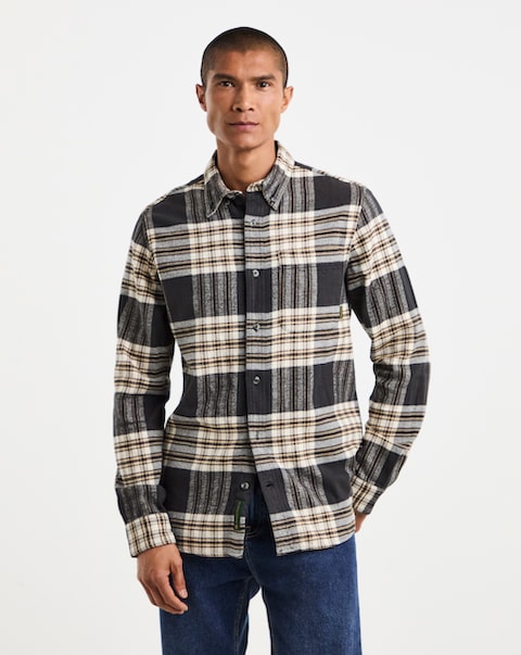 New In - Timberland Flannel House Check Shirt