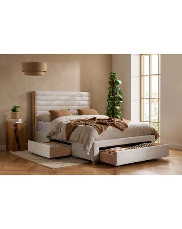 Arabella Bed Frame with Drawer Storage