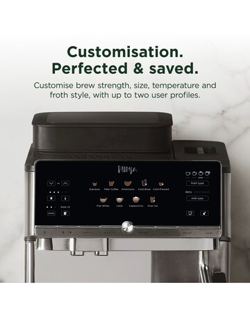 NINJA AutoBarista Coffee Machine AE1001UK Black/ stainless steel