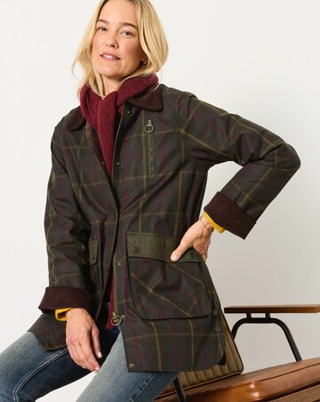 Fatface Kent Check Barn Jacket