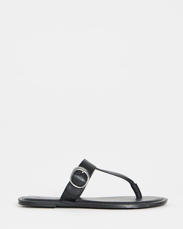 Fortune Leather Toe Post Sandals - Extra Wide Fit (EEE)