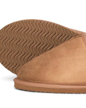 Jack & Jones Dudely Microfibre Mule Slipper - Brown