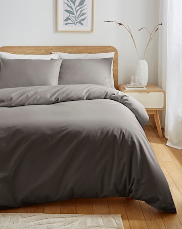 Easy Care Cotton Blend Duvet Cover Set