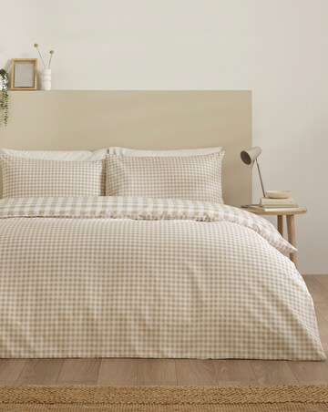 Catherine Lansfield Bamford Gingham Check Duvet Cover Set