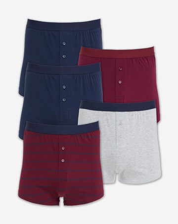 5 Pack Stripe Loose Boxers
