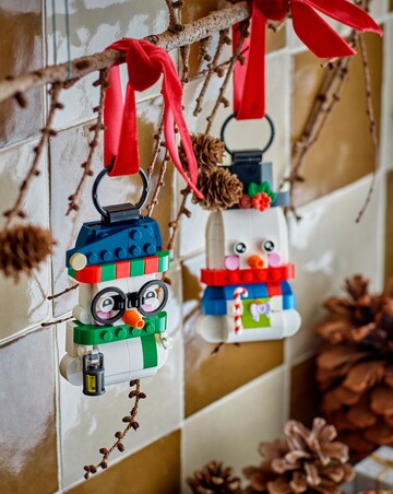 LEGO Snowman Ornaments 40812