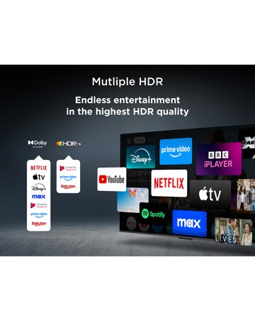TCL 65C6K-UK 65in 4K Mini LED HDR Smart Fire TV with Freely
