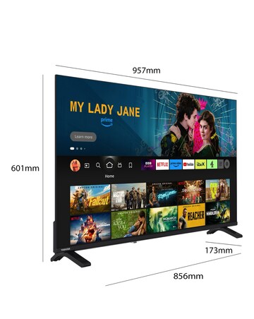 Toshiba 43UF2653DB 43in 4k Ultra HD Smart TV with Freely