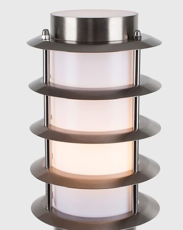 ValueLights Wharf 4 Pack 1m Outdoor Wired Bollard Light Posts - Bulbs Included