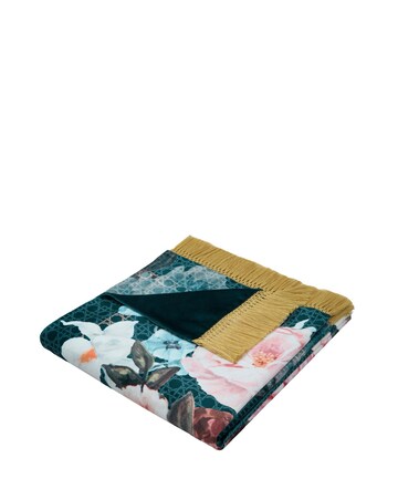 Laurence Llewelyn-Bowen Bouquet List Throw