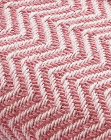 Woven Herringbone Indoor/Outdoor Throw