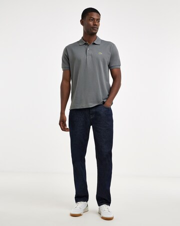 Lacoste Classic Short Sleeve Pique Polo - Grey
