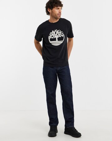 Timberland Northwood Tree Logo Short Sleeve T-Shirt - Black
