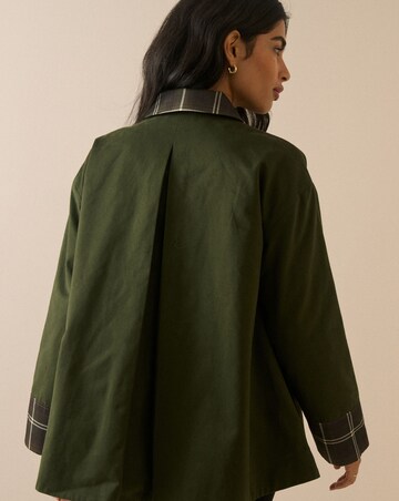 NOBODY'S CHILD TARTAN TRIM COUNTRY JACKET