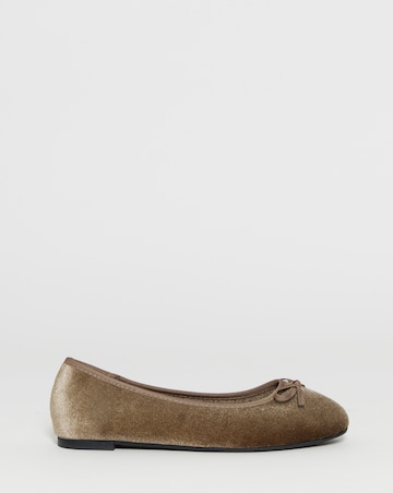Moxie Soft Ballerina Slipper - Wide Fit (E)