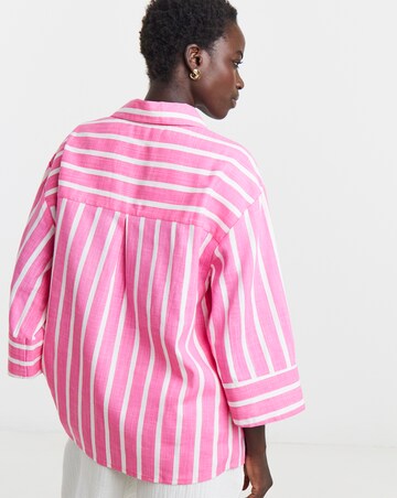 Linen Mix Stripe Tunic