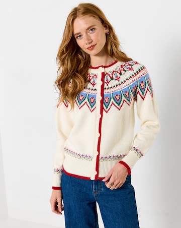 Joe Browns Vintage Winter Fairisle Cardigan