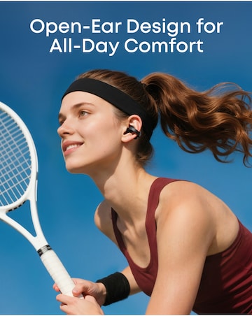 Soundcore C50i Wireless Open-Ear Clip-On Earbuds with Adaptive Comfort - Black