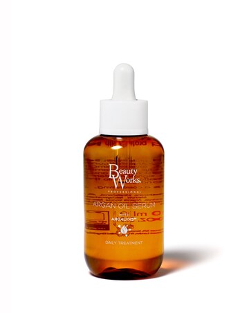 Beauty works Argan Oil 3-Piece Nourishing Hair Treatment Gift Set with Bag