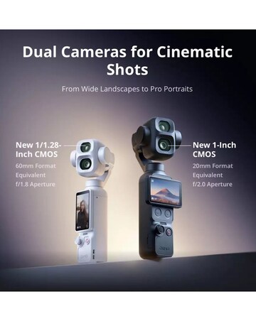 DJI Osmo Pocket 4P Handheld Gimbal Camera (Vlog Combo)