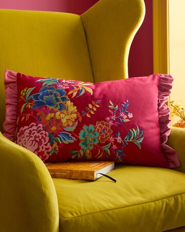 Sophie Robinson Flourish Floral Cushion
