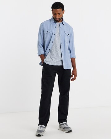 Fully Elasticated Comfort Waist Straight Chino Trouser