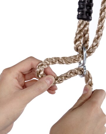 Plum Wooden Single Swing