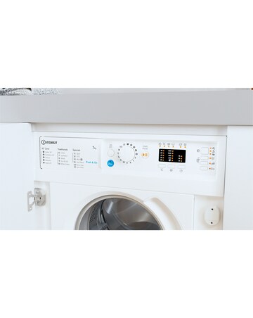 Indesit BIWMIL71252UKN Integrated 7kg Washing Machine + Installation