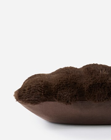 Luxe Bubble Faux Fur Cushion