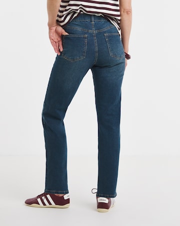24/7 Mid Wash Straight Leg Jeans