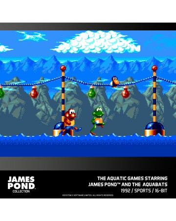 James Pond Collection (Evercade)