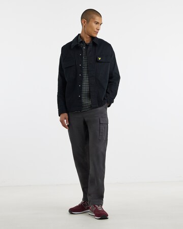 Lyle & Scott Washed Overshirt - Black