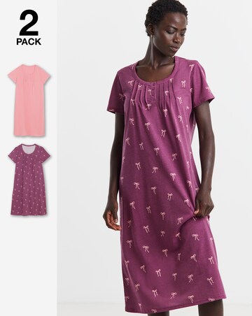 Julipa Value Floral 2 Pack Nighties