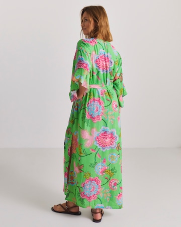 Figleaves Floral Open Maxi Kaftan