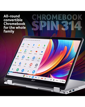 Acer Chromebook Spin - 14in Intel N100 4GB 64GB - Silver