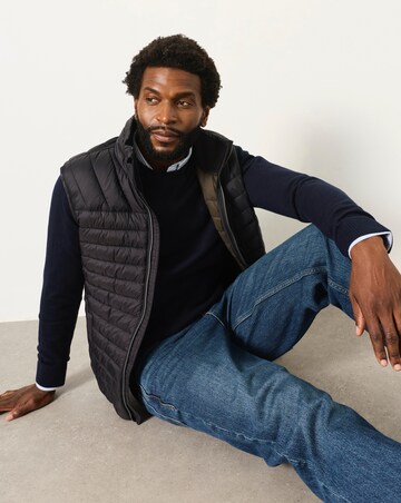 FatFace Rye Crew Neck - Navy