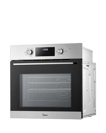 Midea 9-Funct Built-In Single Oven Digital Timer Stain Steel + Installation