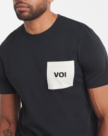 Voi Contrast Pocket T-shirt Long Length