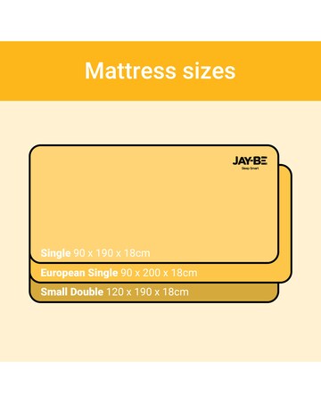 Jay-Be Simply Kids Anti-Allergy Pocket Sprung Mattress - European Single