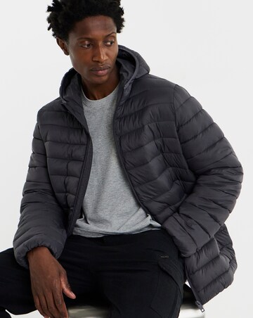 Charcoal Lightweight Padded Jacket